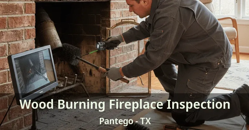 Wood Burning Fireplace Inspection Pantego - TX